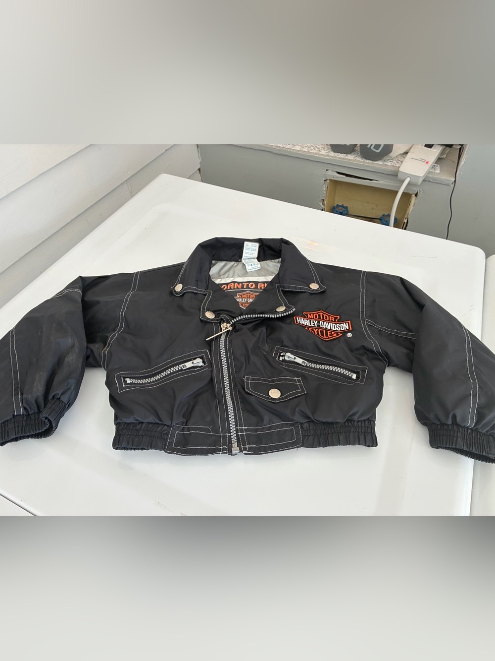 Harley-Davidson Kids Black Jacket size 6